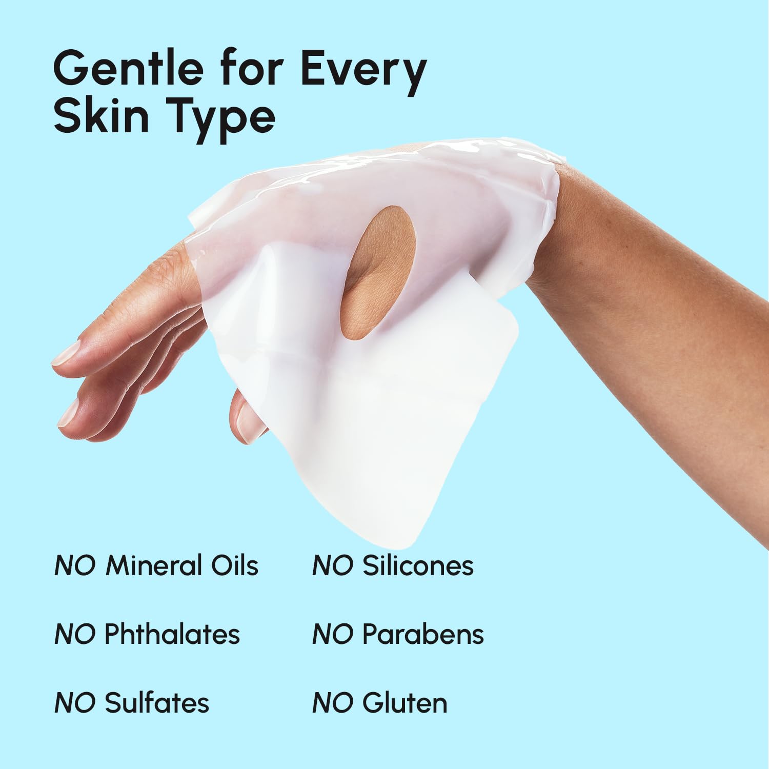 MAREE 4-count mask pack provides a convenient skincare routine.