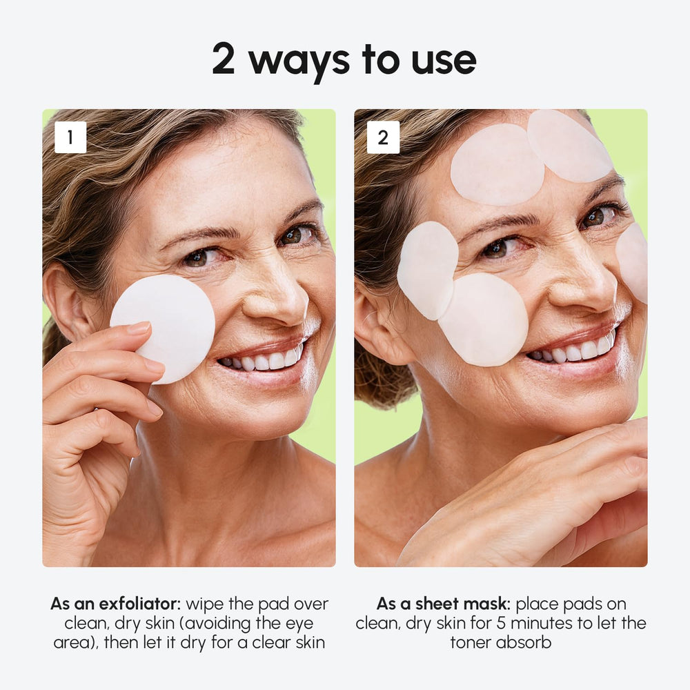 MAREE bottle and pad in-use setup for everyday cleansing.