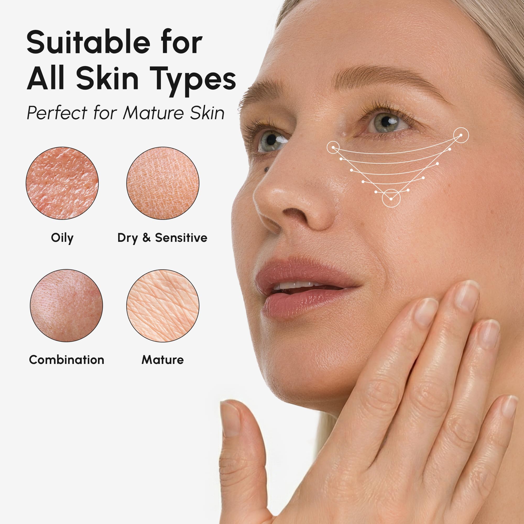 MAREE Compact skincare routine scene suggests portable, morning routine boost