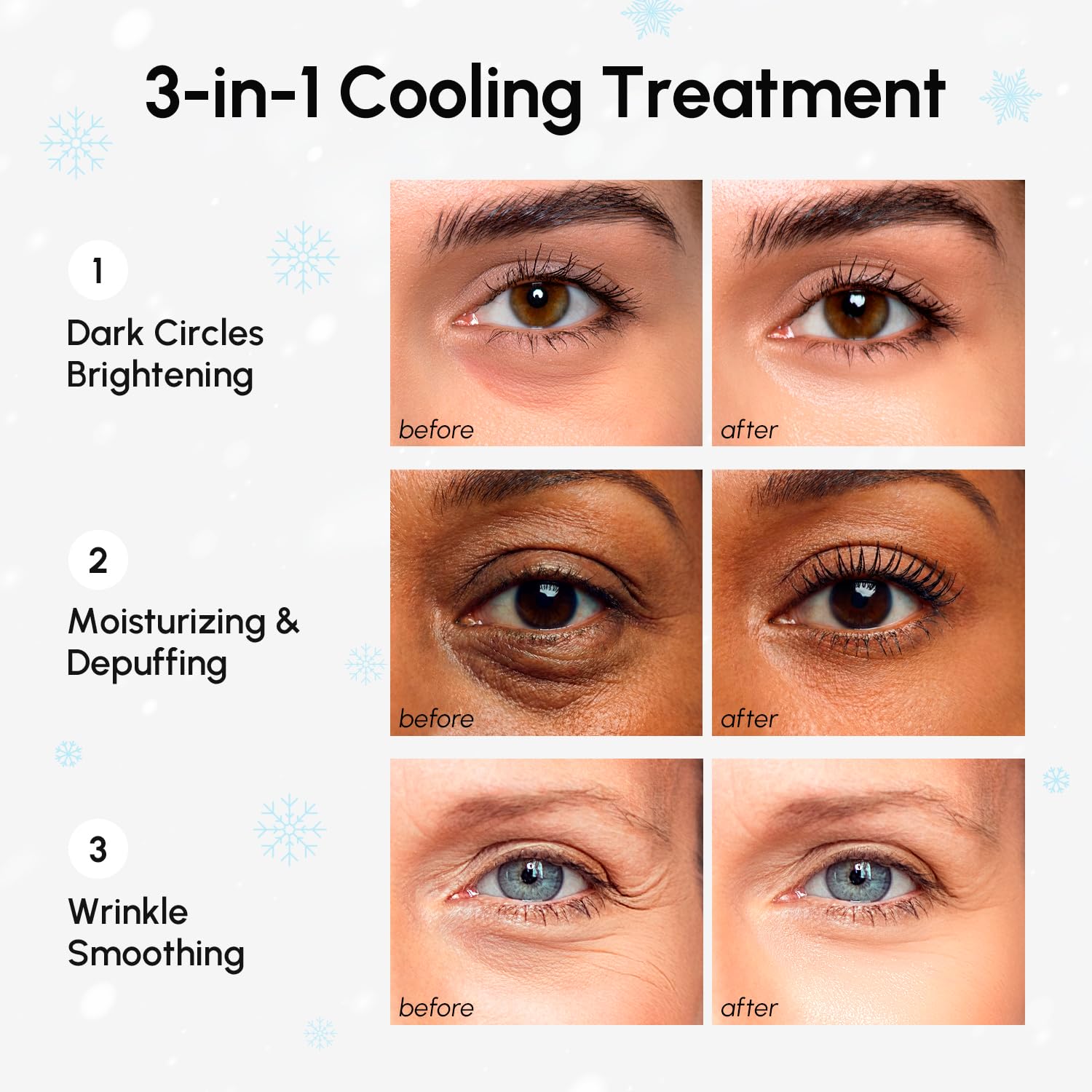MAREE Eye Gels non-slip design keeps patches in place during routines.