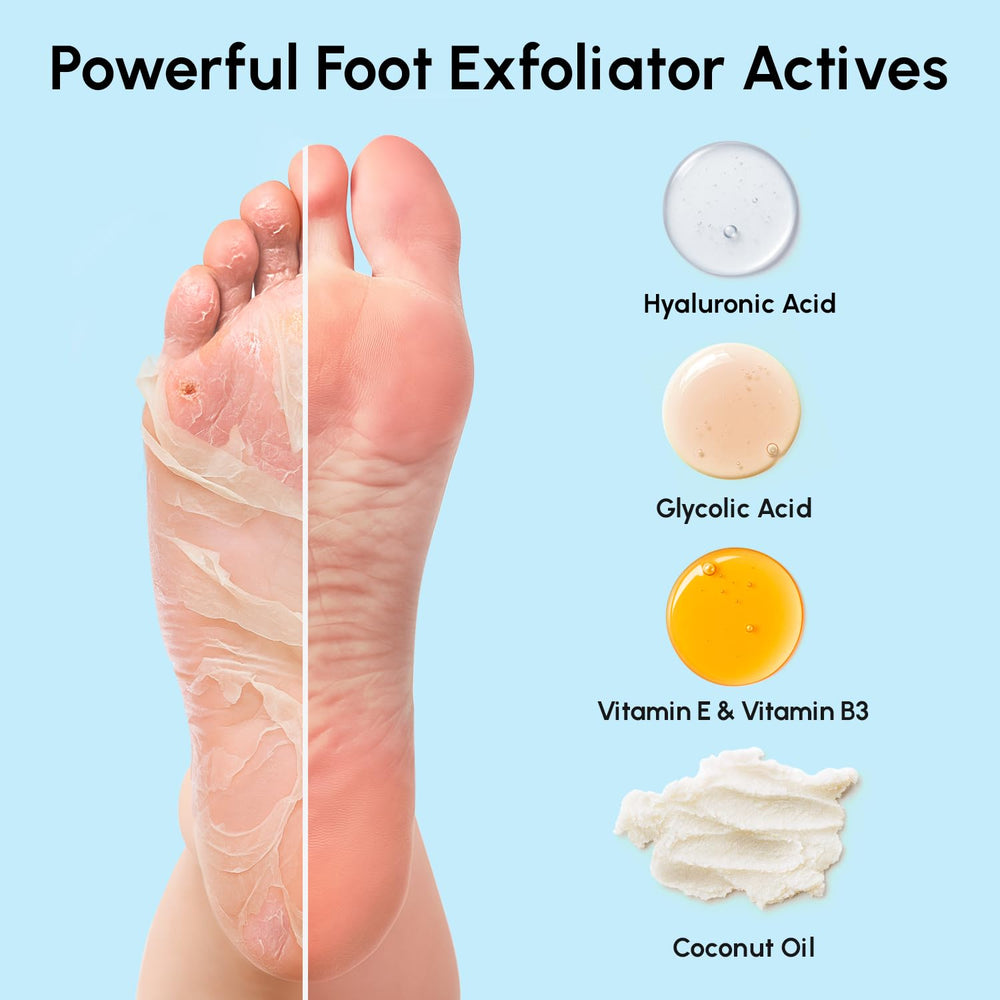 MAREE Foot Peeling Mask gift-ready packaging—perfect spa self-care gift.