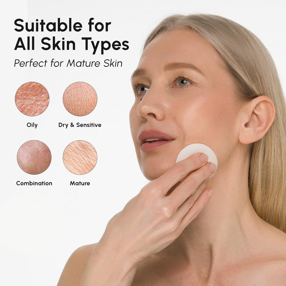 MAREE gentle face polish packaging compact kit for daily use.