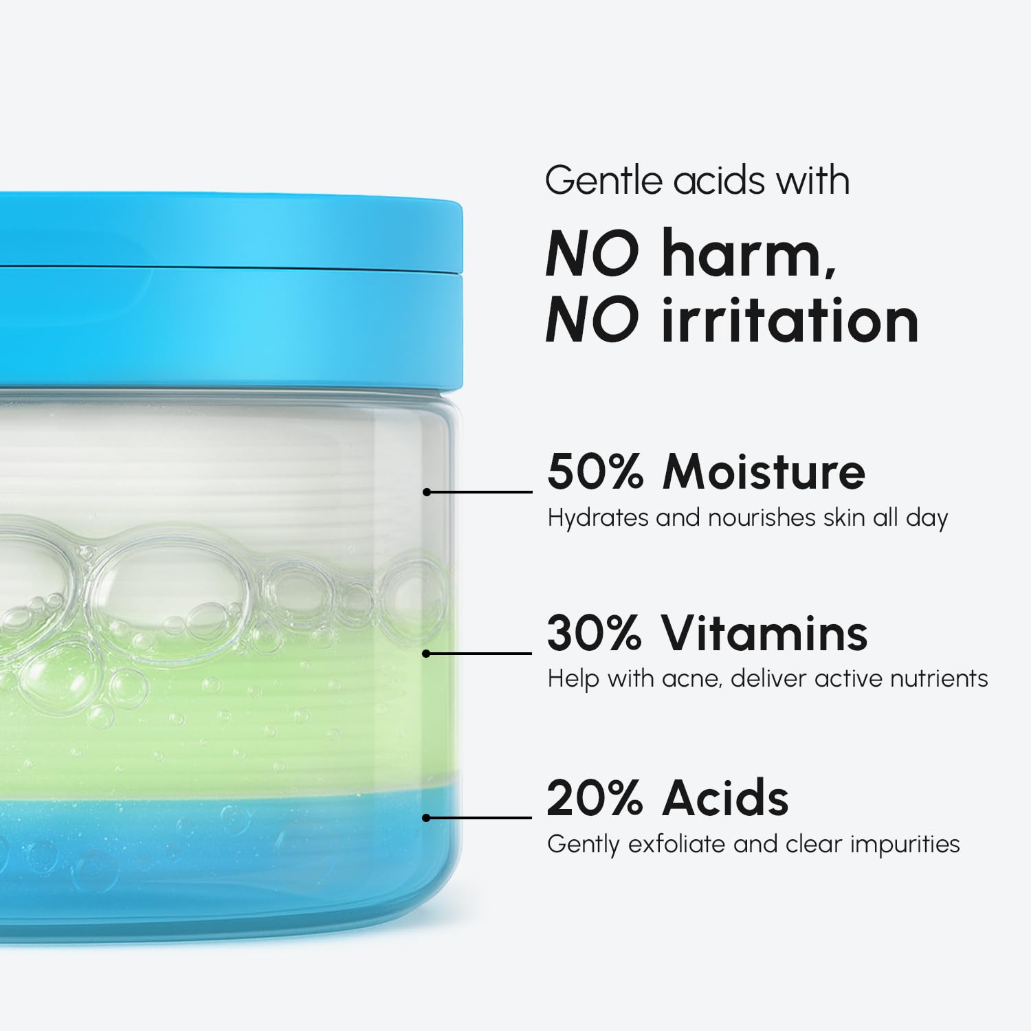 MAREE Glycolic Acid Pads Niacinamide bottle indicating even skin tone potential