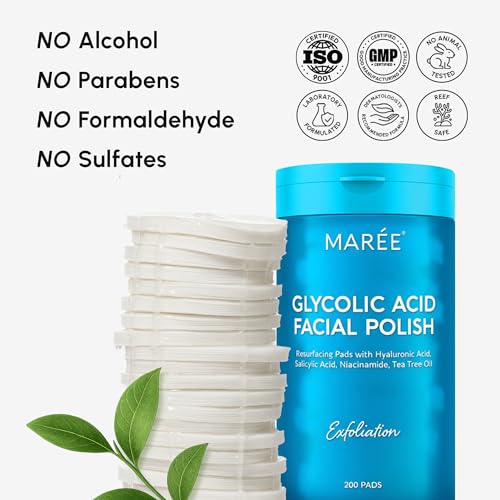 MAREE Glycolic Pads cruelty-free badge appeals to ethical skincare shoppers