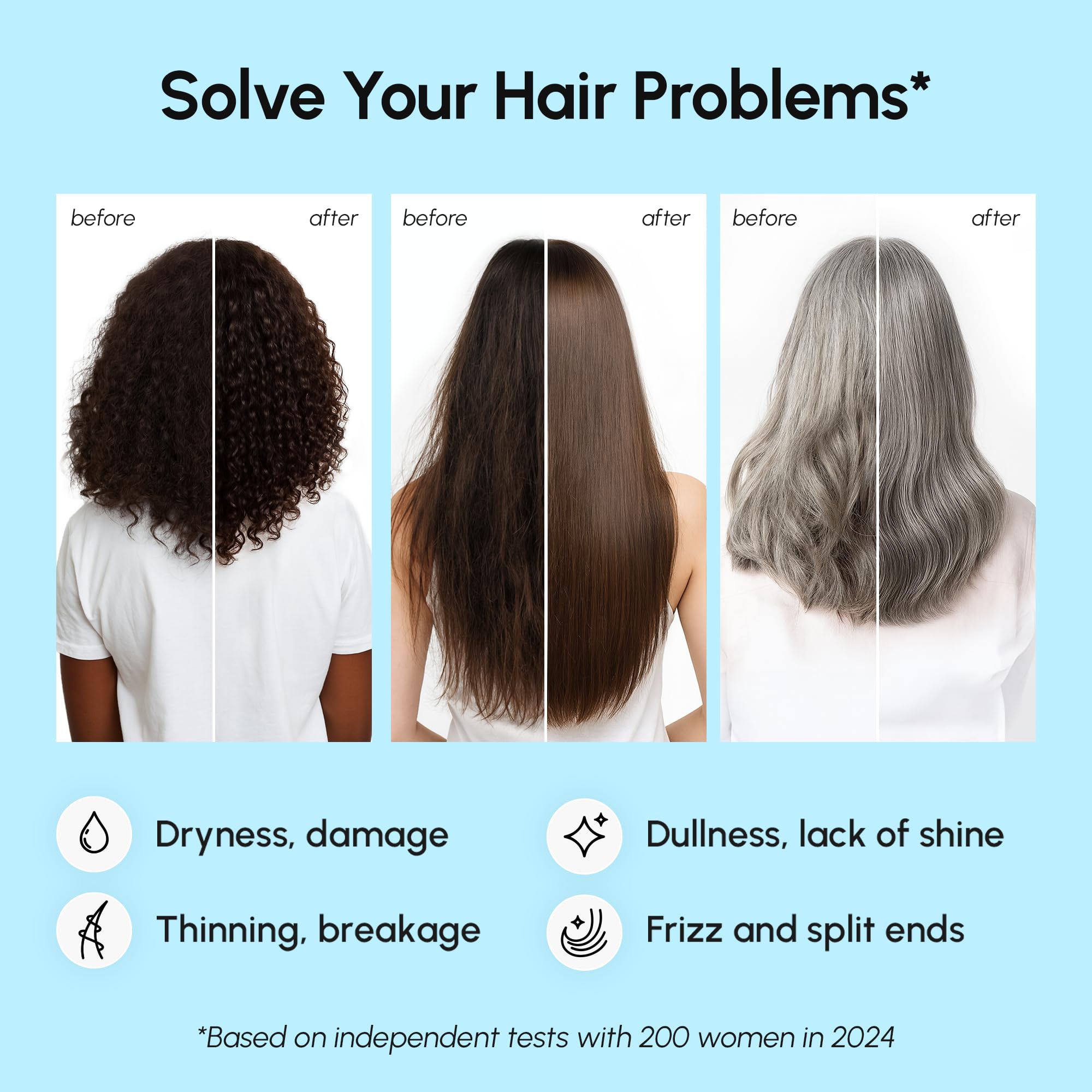 MAREE Hair Oil leave-in serum shows effortless daily use for frizz-free roots