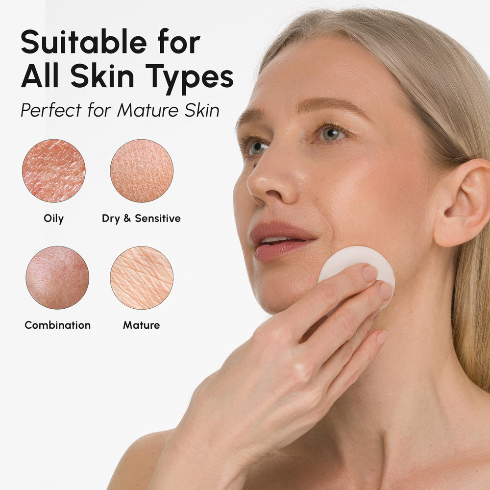 MAREE Hydrating Milky Toner bottle on skin-care setup emphasizing texture improvement.