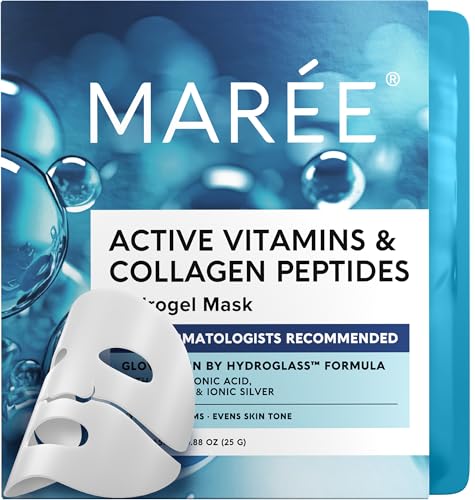 MAREE Hydrogel Mask cooling effect embodies a refreshing at-home spa moment.