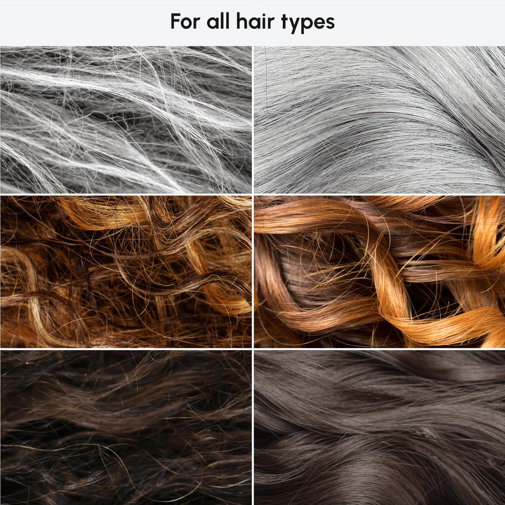 MAREE keratin-boosted formula close-up emphasizes strengthened strands and smoothness.
