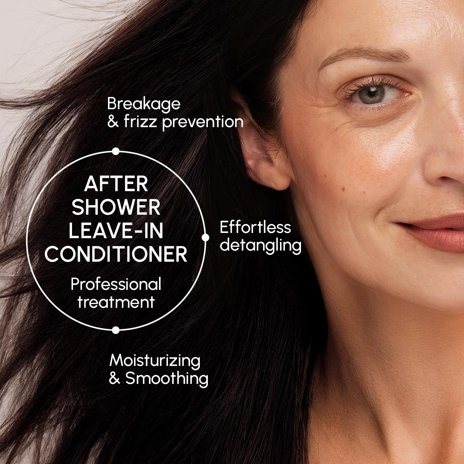 MAREE Leave In Conditioner spray mist delivering frizz control for curly and wavy hair.