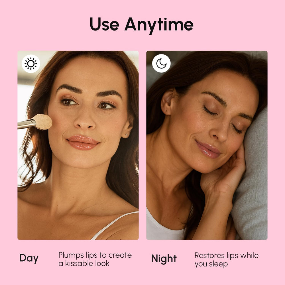 MAREE Lip Mask Overnight coconut oil shot signals gentle, comforting hydration.
