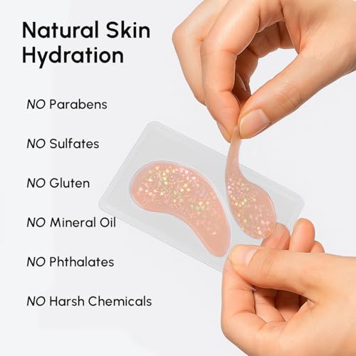 MAREE Pink Eye Gels daily routine to keep under-eyes hydrated.