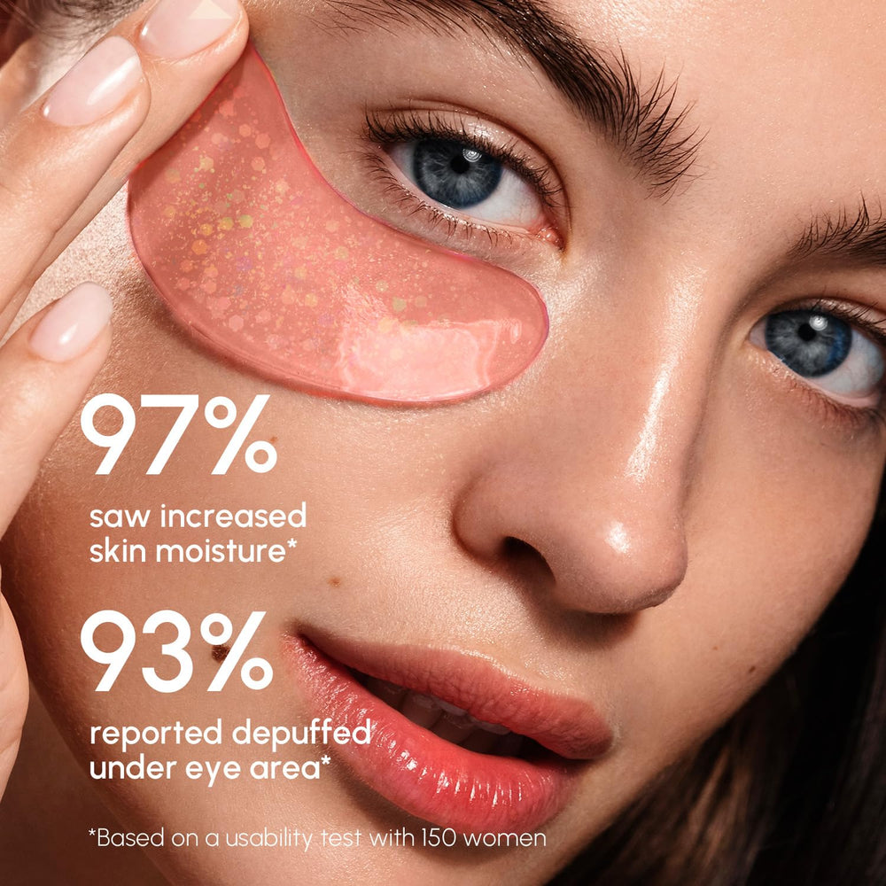 MAREE Pink Eye Gels open box with 20 patches under-eye care.