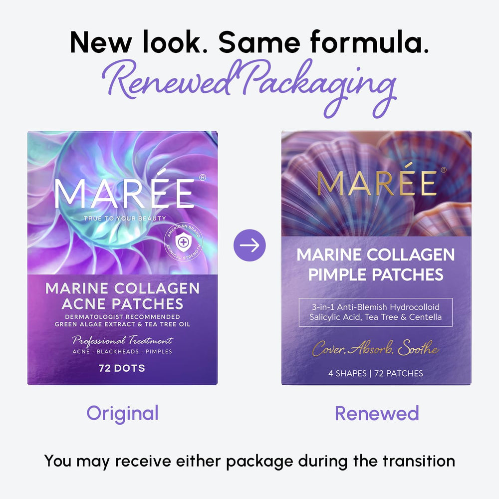 MAREE Star patch close-up, star-shaped hydrocolloid for targeted care