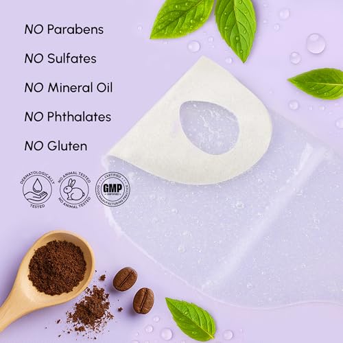 MAREE V Line Lifting Mask face-mask-application closeup highlights easy wear