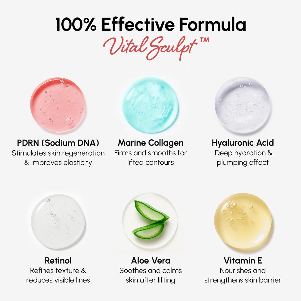 MAREE V Line Mask hyaluronic acid boosts skin hydration