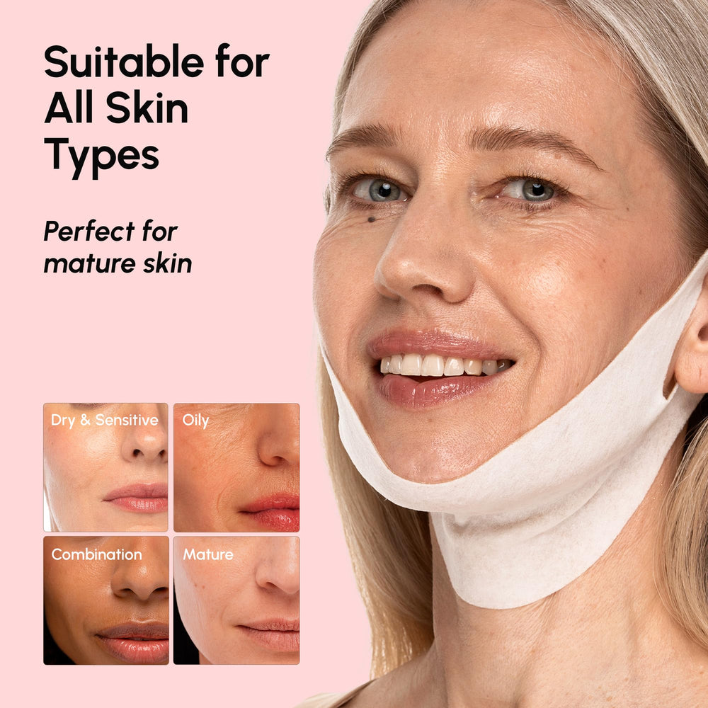 MAREE V Line Mask PDRN salmon DNA active benefits noted