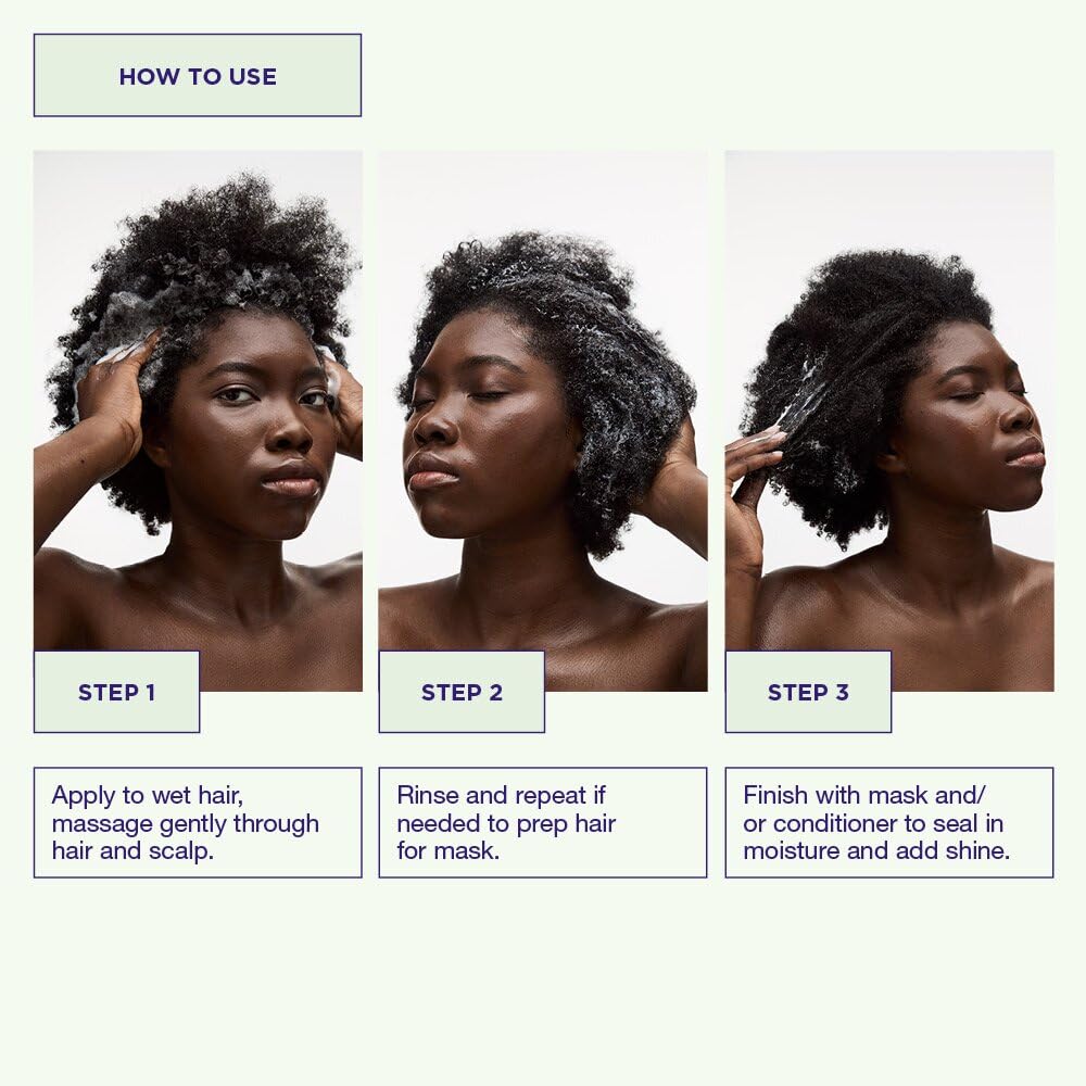 Maria Nila Luminous Colour Shampoo rich lather shows color protection in action