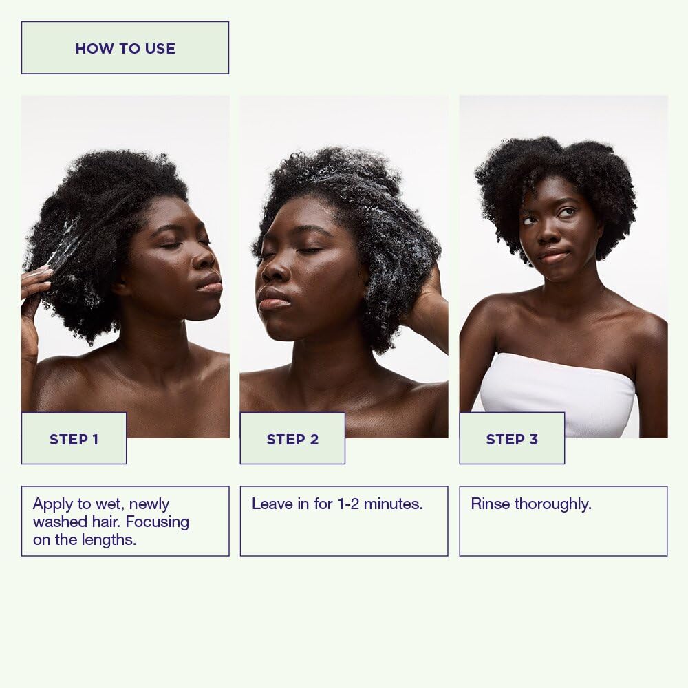 Maria Nila Structure Repair conditioner hair-application demonstrates daily conditioning on damp strands