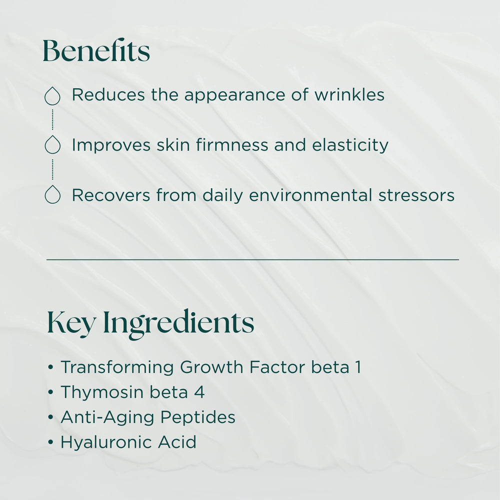 Marini SkinSolutions Transformation Face Cream dispense — hands applying for nourishing, even coverage.
