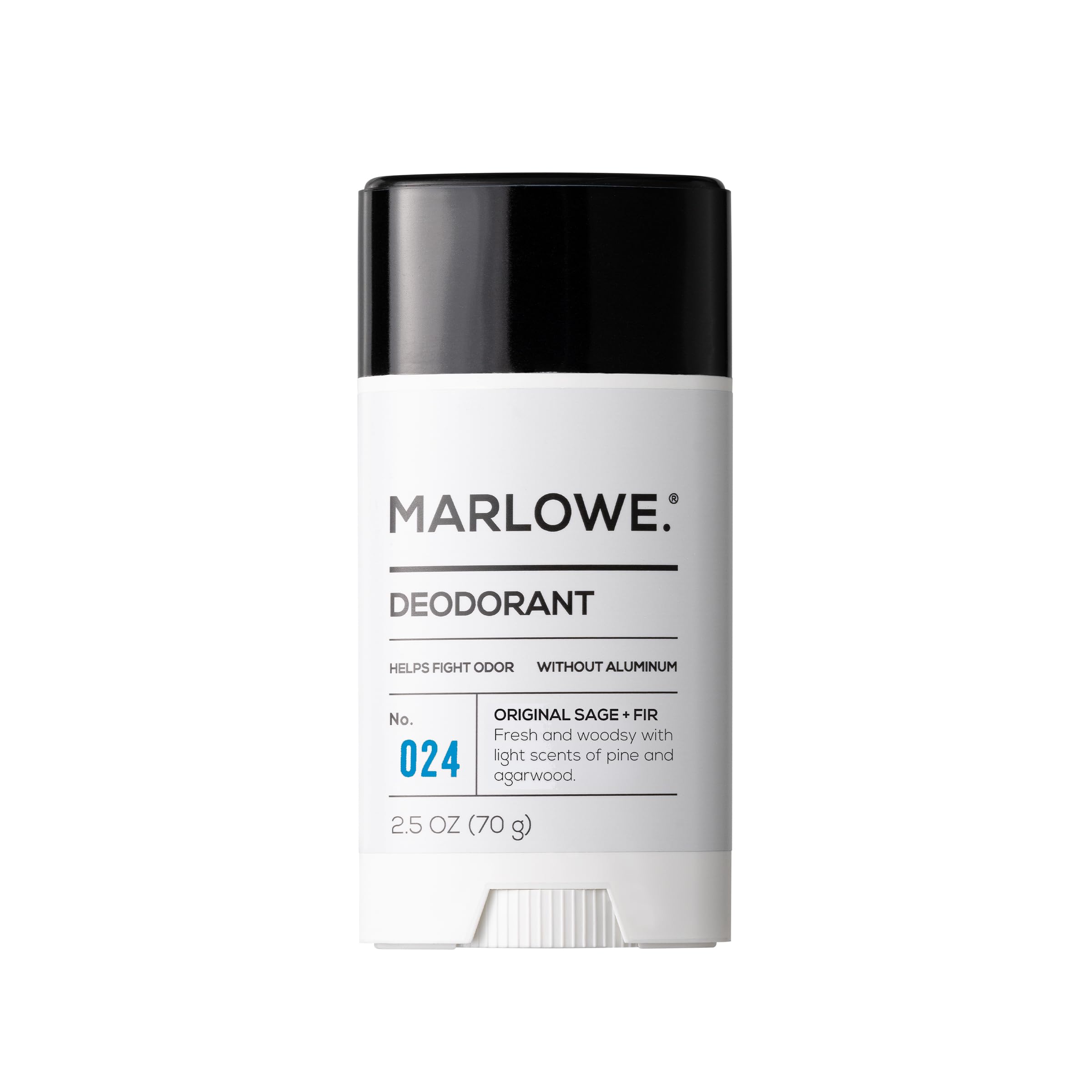 MARLOWE No. 024 deodorant tube for all-day freshness and confidence