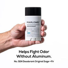 MARLOWE No. 024 with coconut oil and shea butter for gentle moisture and odor control