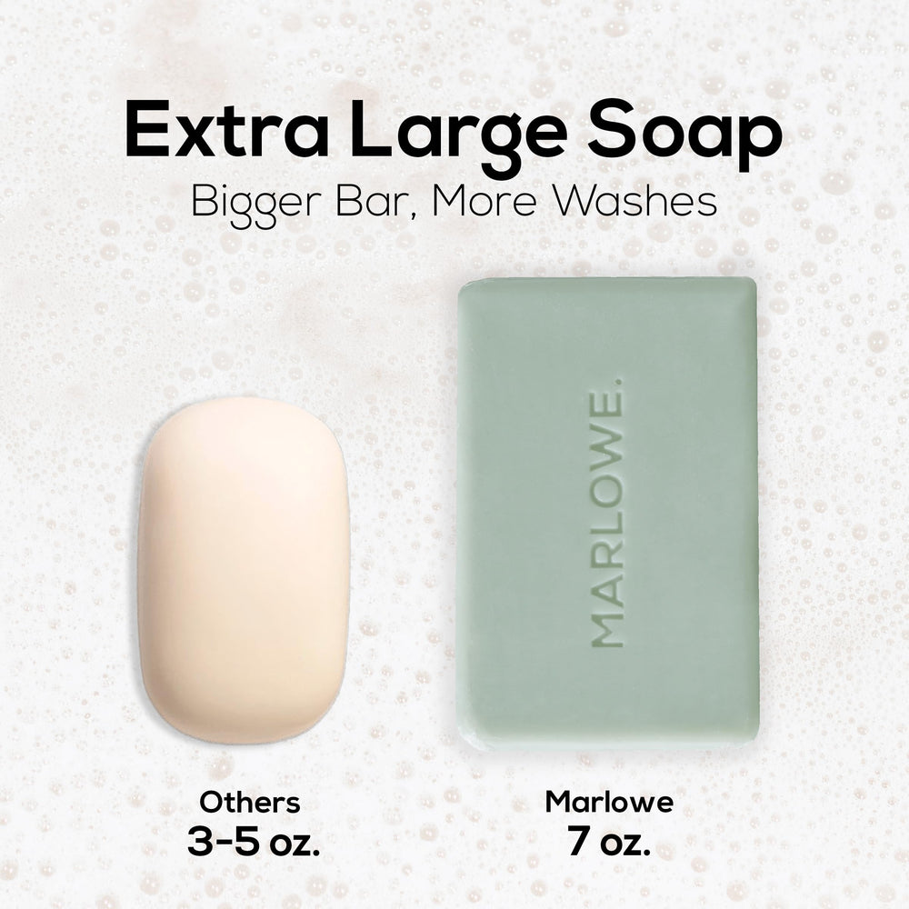 MARLOWE No. 108 daily shower ritual with nourishing lather.