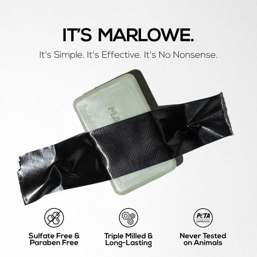 Dense, triple-milled texture promotes extended use of MARLOWE No. 108.