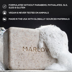 MARLOWE No.102 Original scent pack evokes refreshing grooming ritual