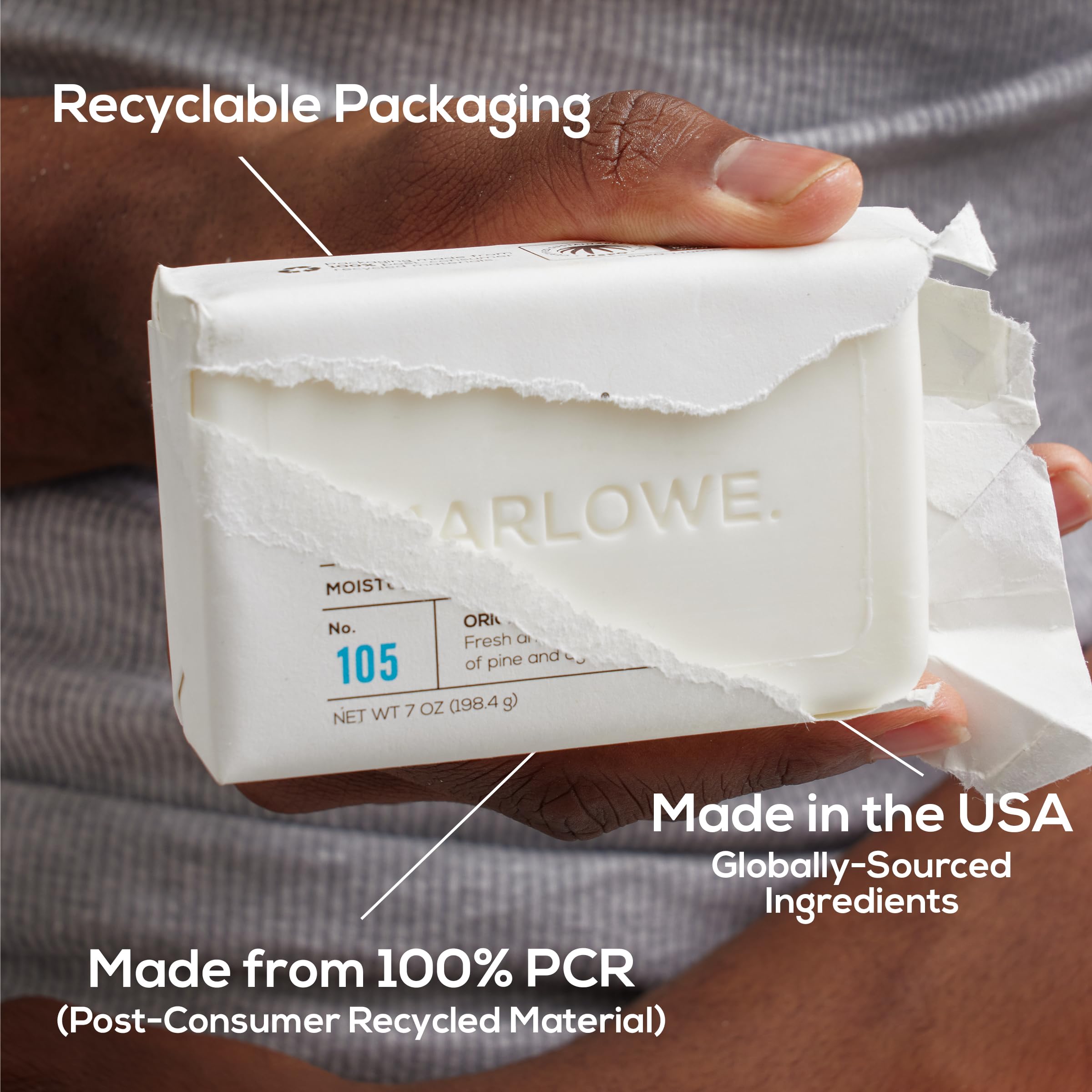 Marlowe No.105 green tea extract promotes calming hydration after workouts.