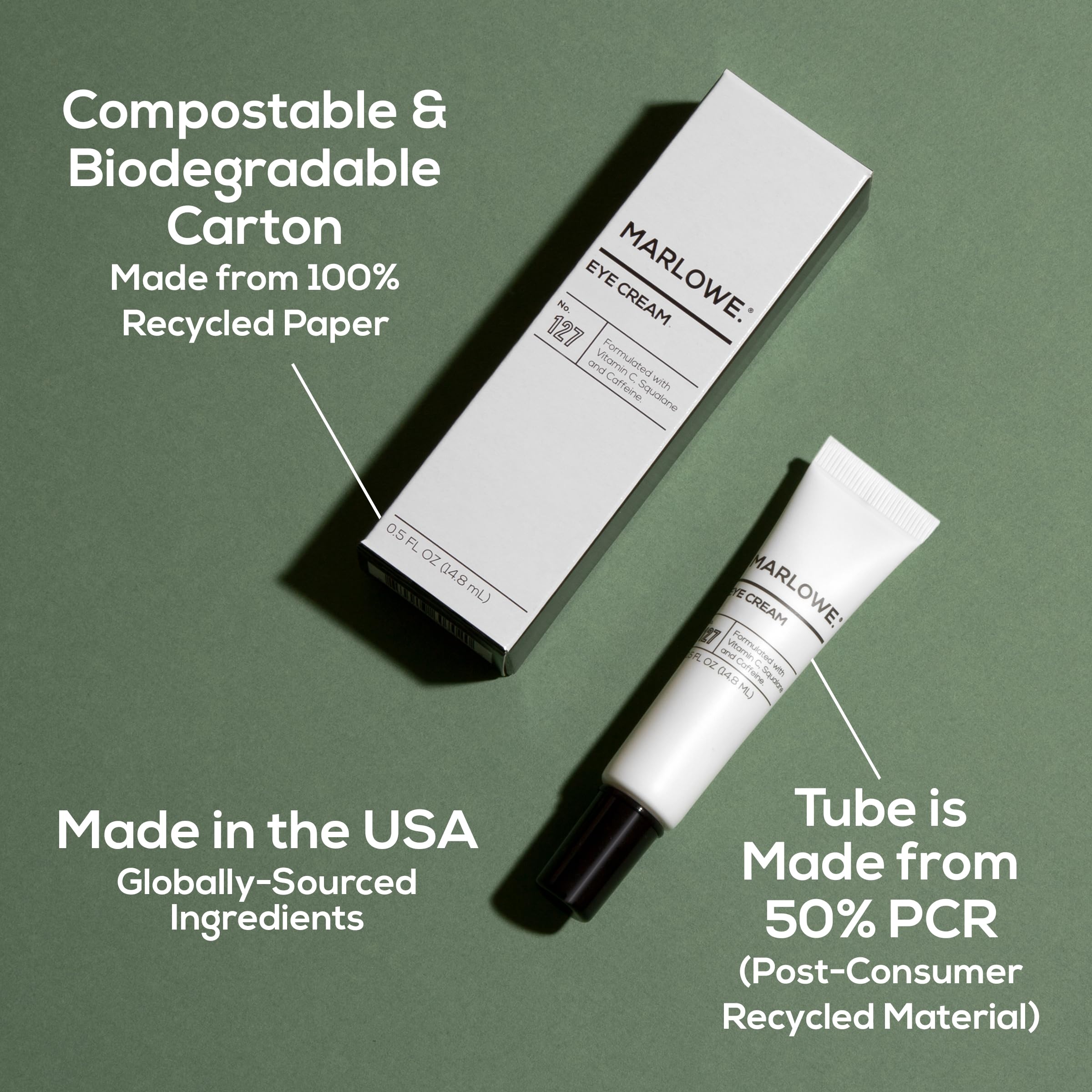 MARLOWE No.127 squalane texture provides lasting moisture for delicate skin.