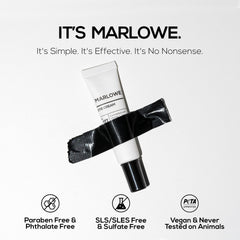 MARLOWE No.127 vitamin C icon illustrates brightening effect around eyes.