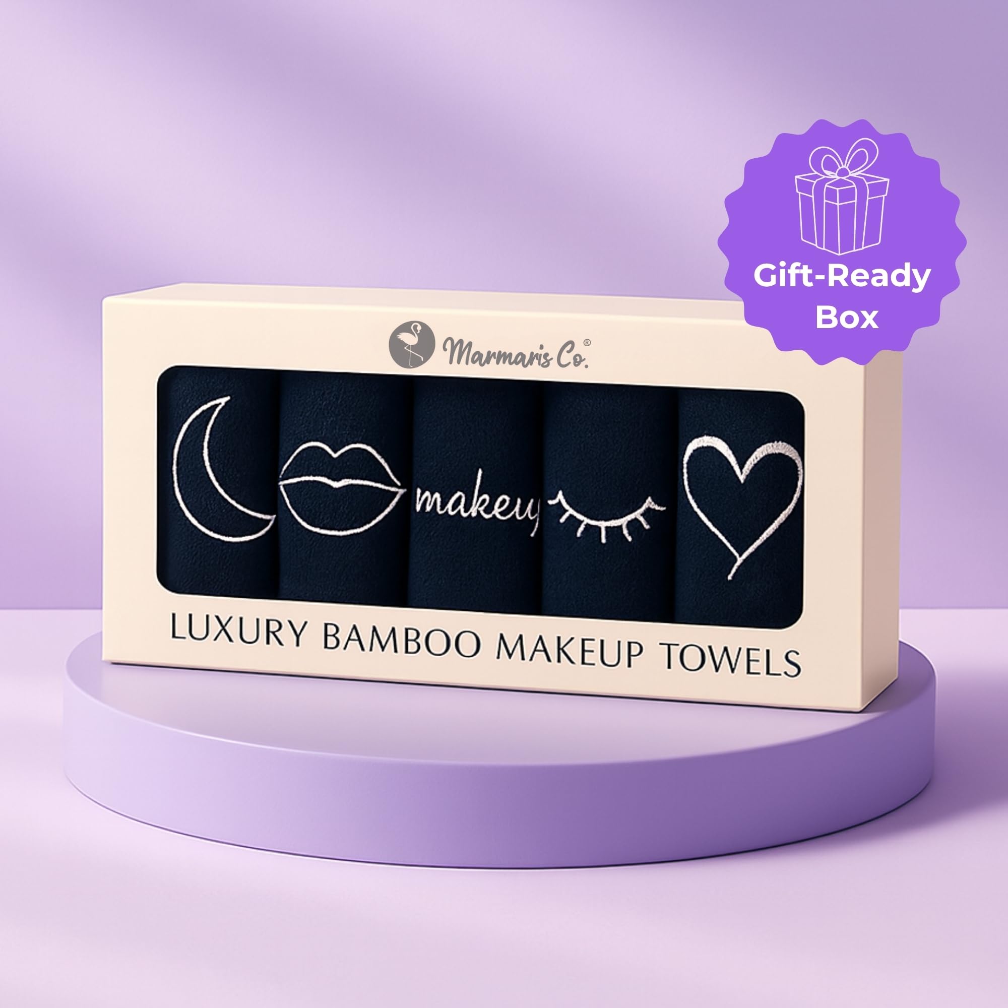 Marmaris Co. 5-piece set neatly boxed for skincare routines.