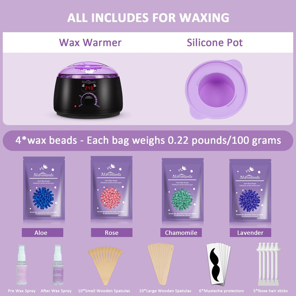 Maromamix waxing sticks collection supports precise application during full-body waxing