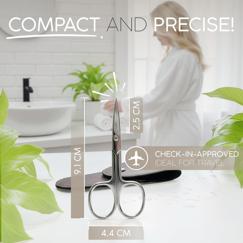 MarQus Solingen curved blade ideal for manicure or pedicure sessions.