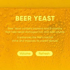 MARS MADE Beer Yeast Shampoo Bar highlights Panthenol and Yeast Extract for hair resilience.