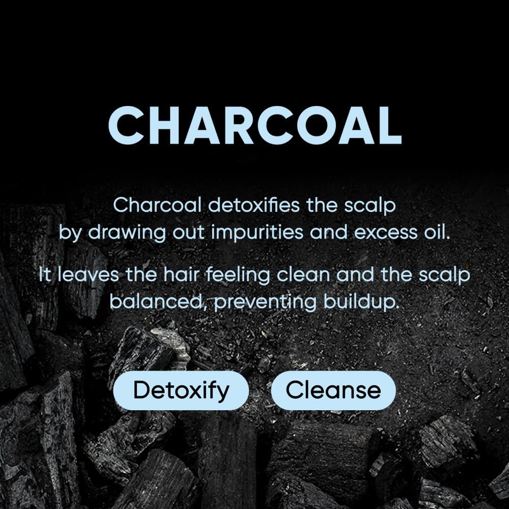 MARS MADE Charcoal Shampoo Bar 2.0 rich lather shows creamy cleansing suitable for all hair types