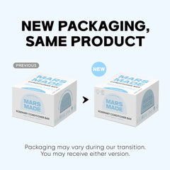 MARS MADE Rosemary conditioner bar packaging: cruelty-free, zero-waste packaging