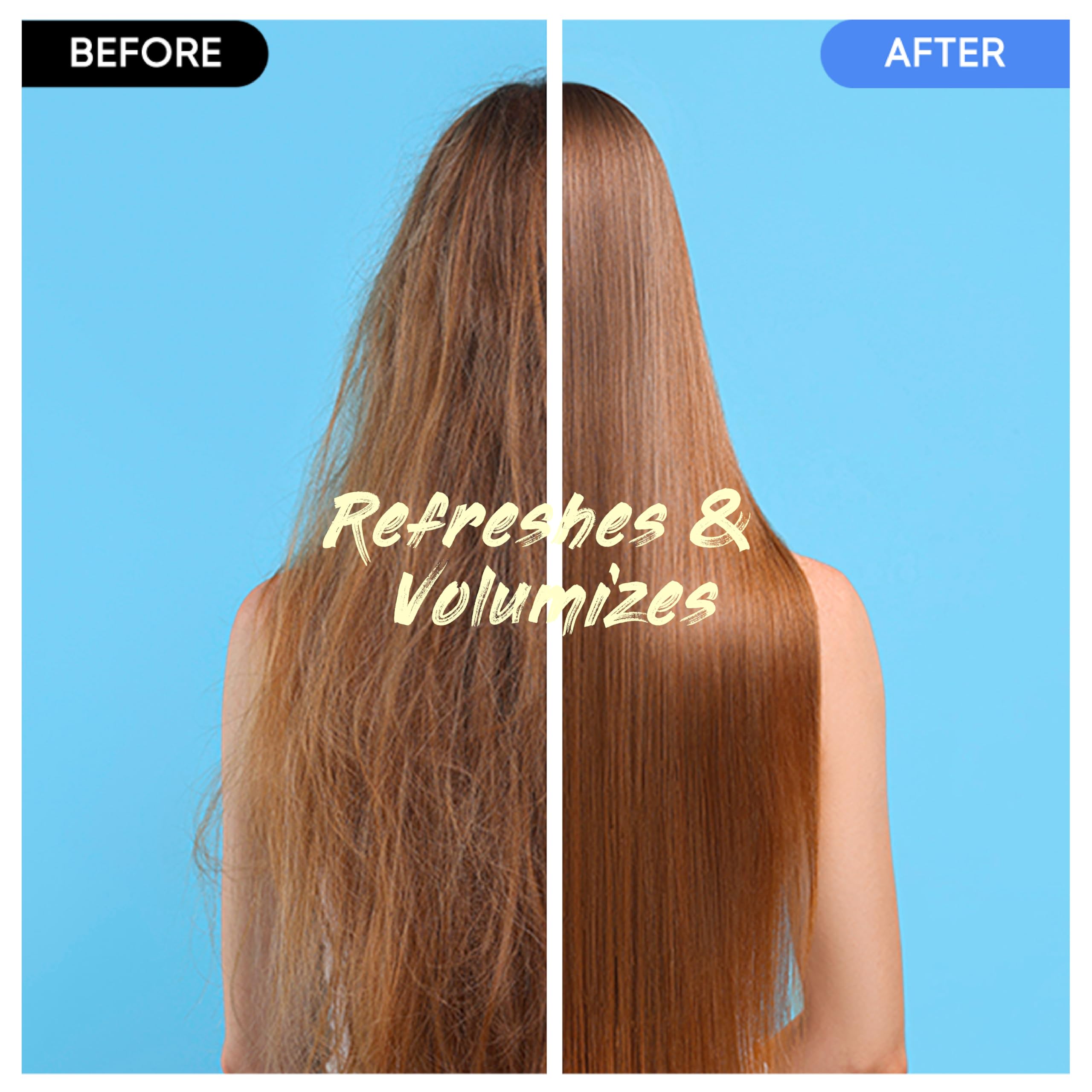 MARS MADE Rosemary conditioner bar soft hair closeup: shows smooth, manageable strands