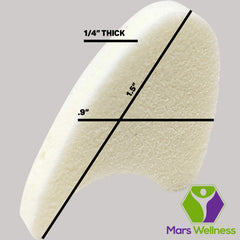 Mars Wellness toe separators foam bulk pack 50 offers affordable foot relief.