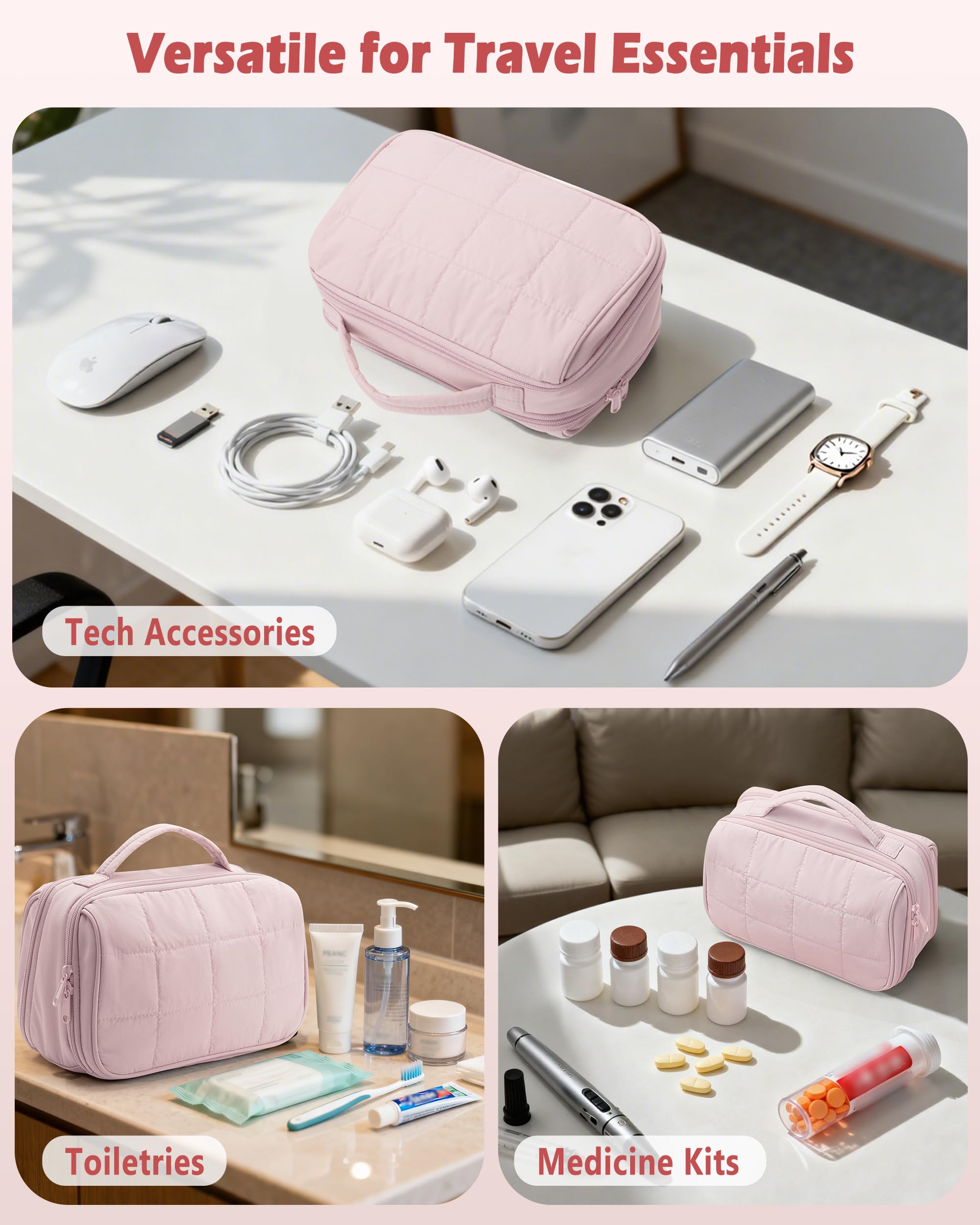 Marscamd lightweight bag with comfortable handle travels everywhere.