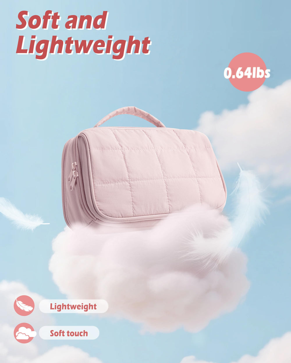 Marscamd travel bag compact size fits easily into suitcases and bags.