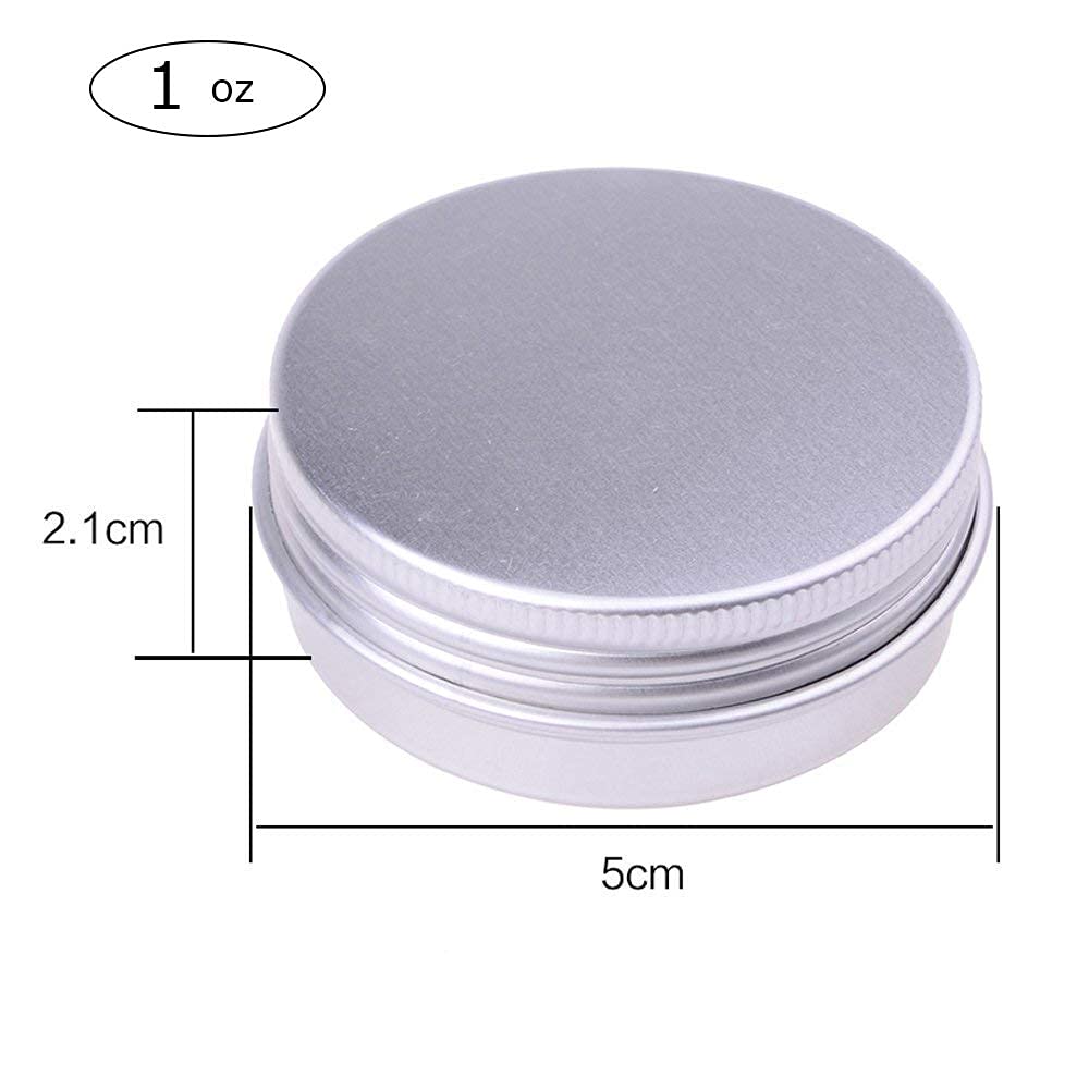 Marsheepy aluminum round tin lid close-up demonstrates secure screw-cap seal.
