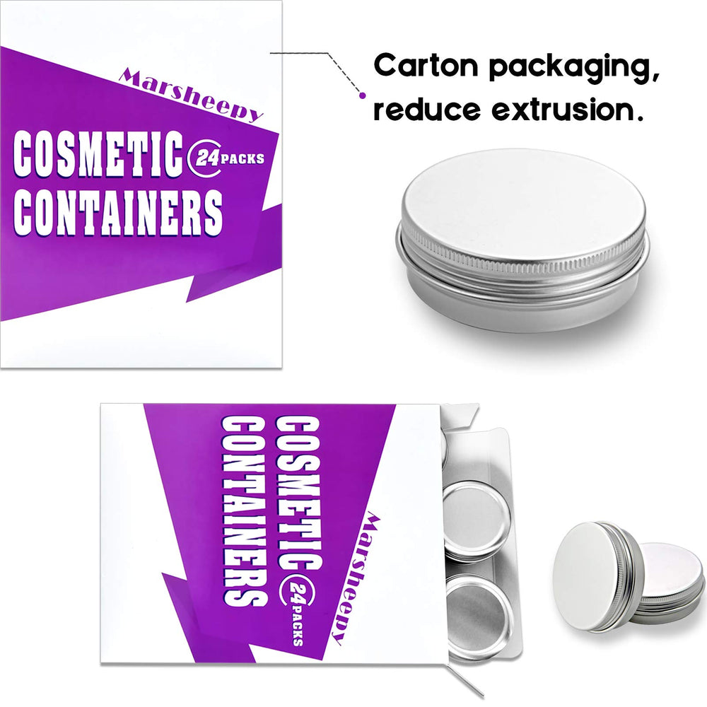 Marsheepy aluminum tin side view emphasizes lightweight, portable storage.