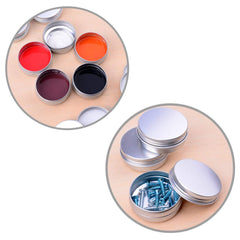 Marsheepy screw-cap tin with edge-rounded design prevents snags and scratches.