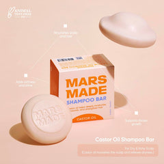 Mars Made solid bar lather forming for gentle cleansing