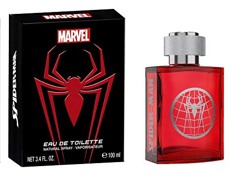 Marvel Spider-Man Made in Spain label signals authenticity.