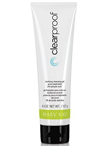 Mary Kay Clear Proof cleansing gel bottle for daily cleansing and refreshed skin.