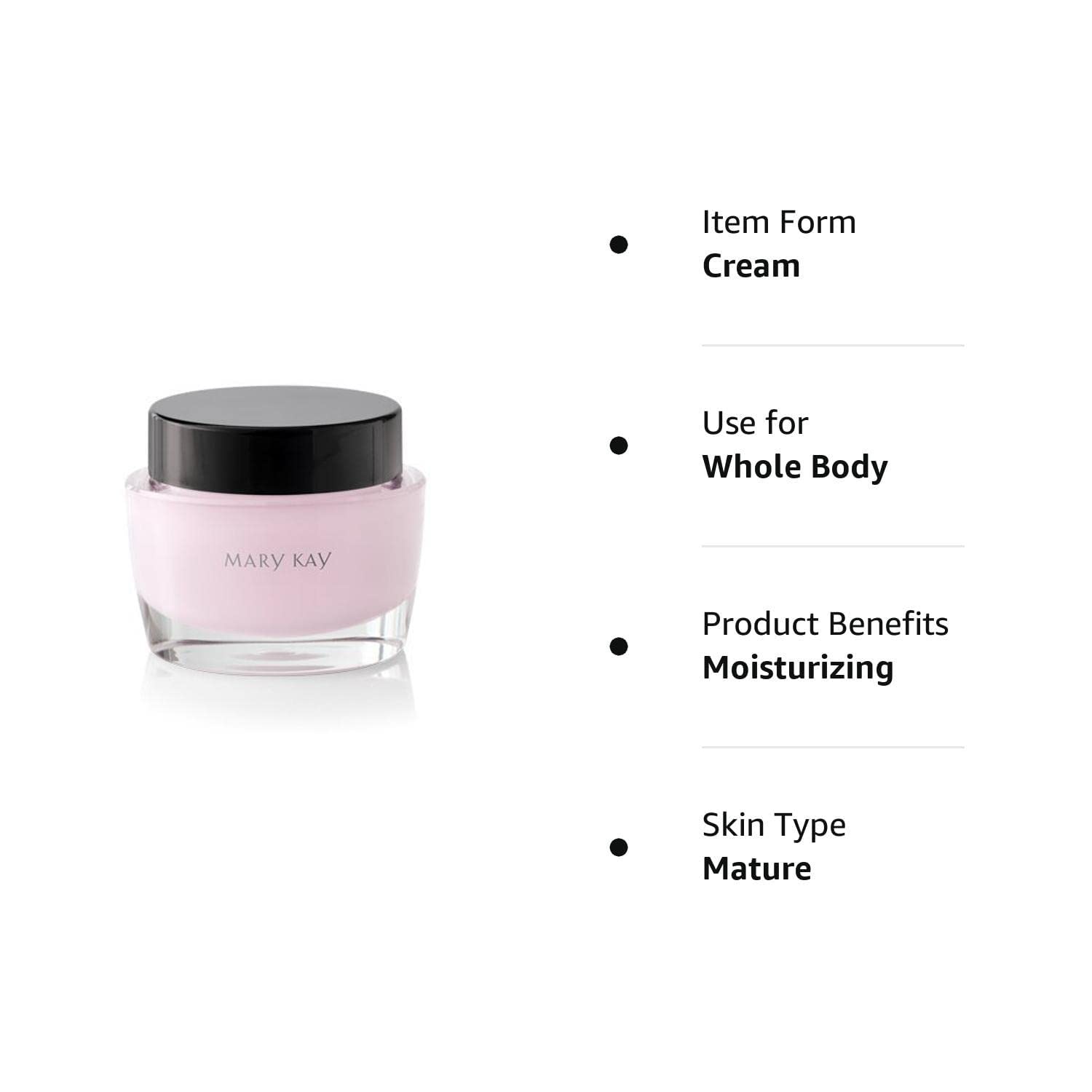 Mary Kay Intense Moisturizing Cream close-up texture for deep moisture and softness
