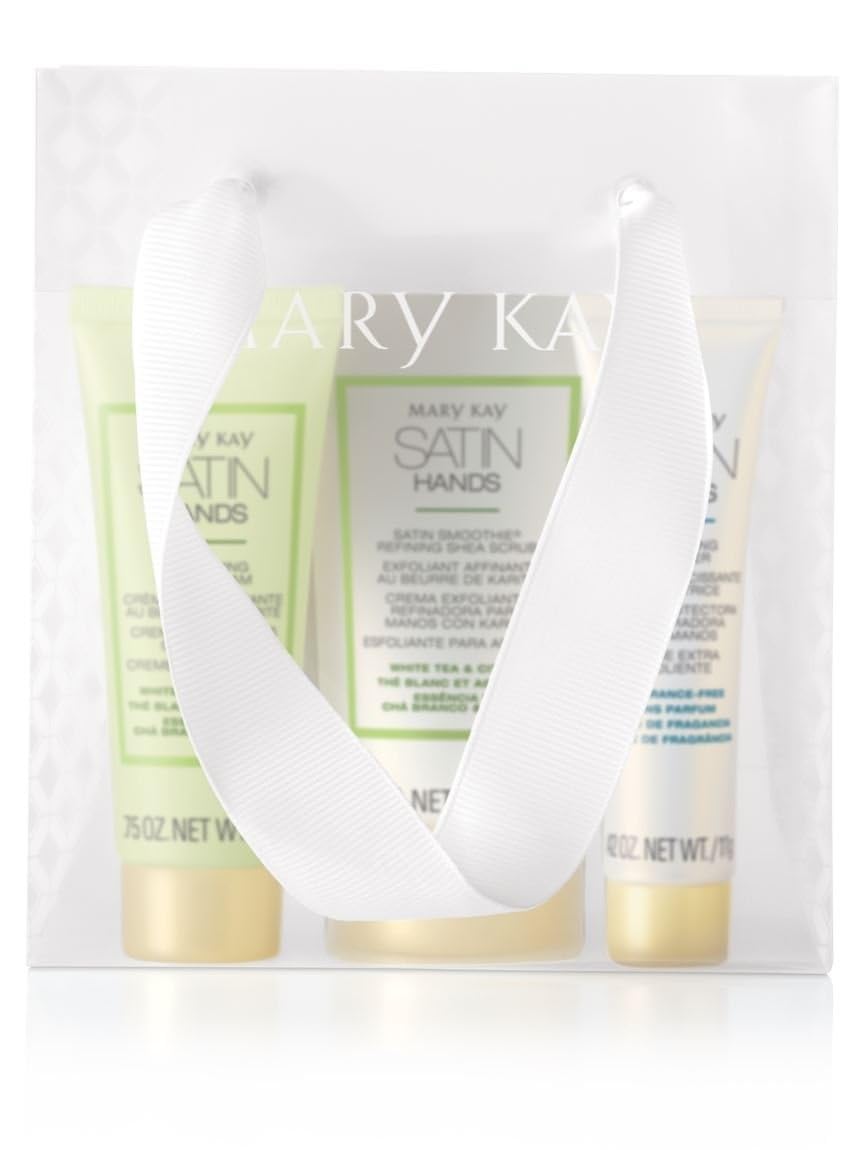 Mary Kay Satin Hands demonstrates foot care for soft feet