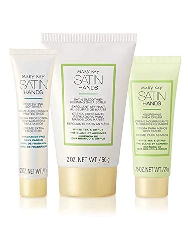 Mary Kay Satin Hands Nourishing Shea Cream being applied to hands for quick moisture